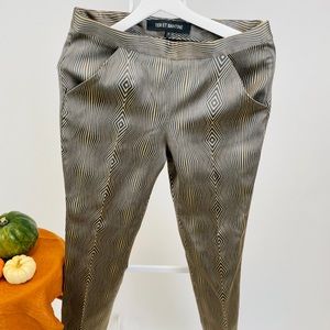 Ter et Bantine Designer Trousers | Size US 6,  IT 42